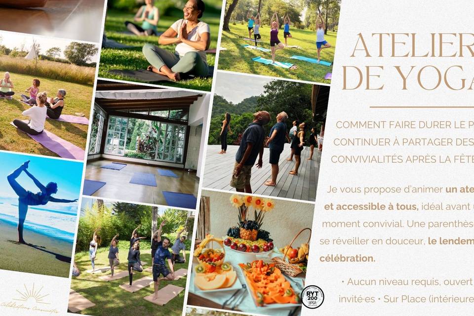 Services - Atelier Yoga