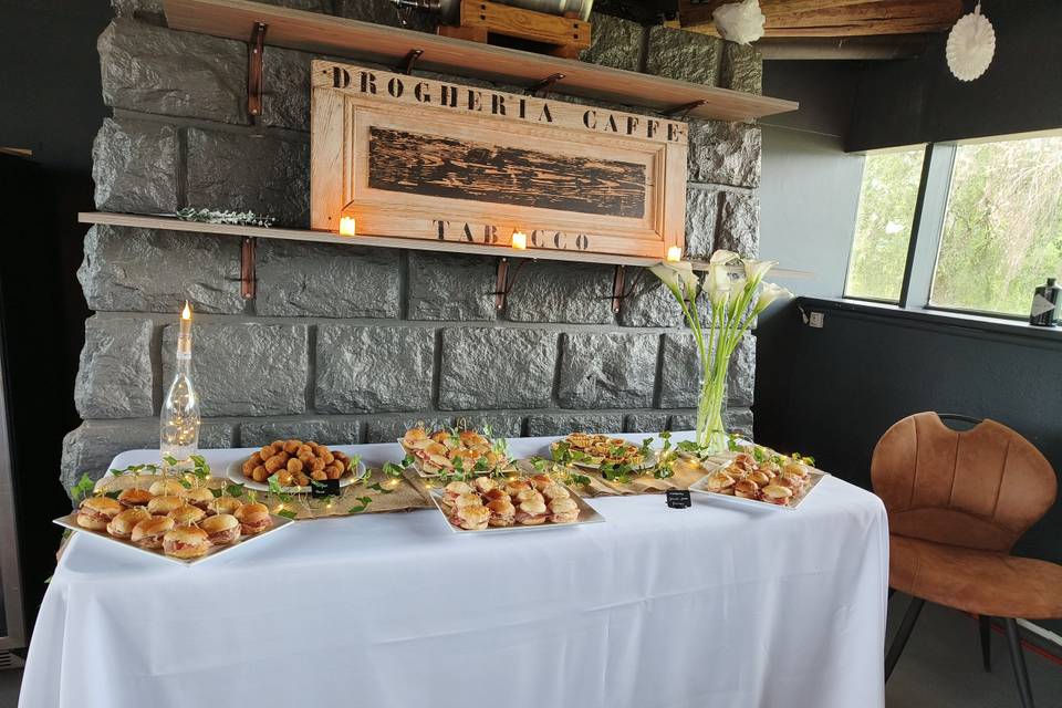 Buffet vin d'honneur