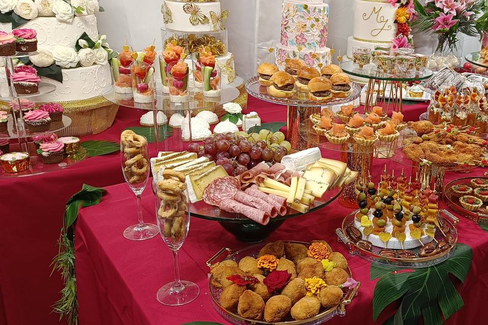 Table vin d'honneur