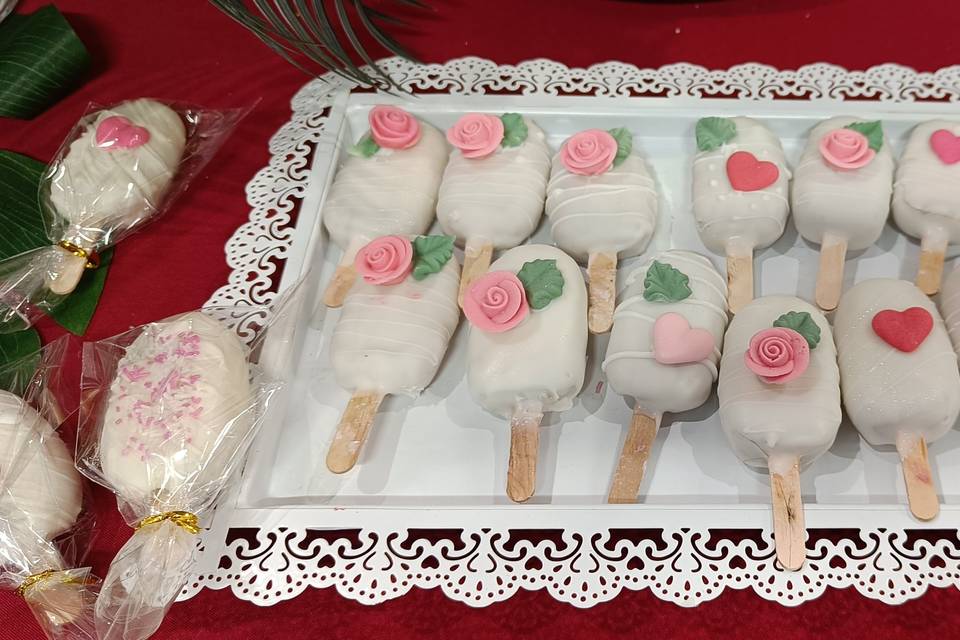 Pop cake sucette