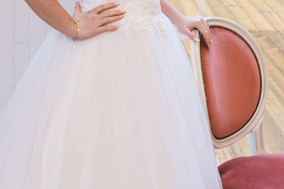 Robe princesse romantique