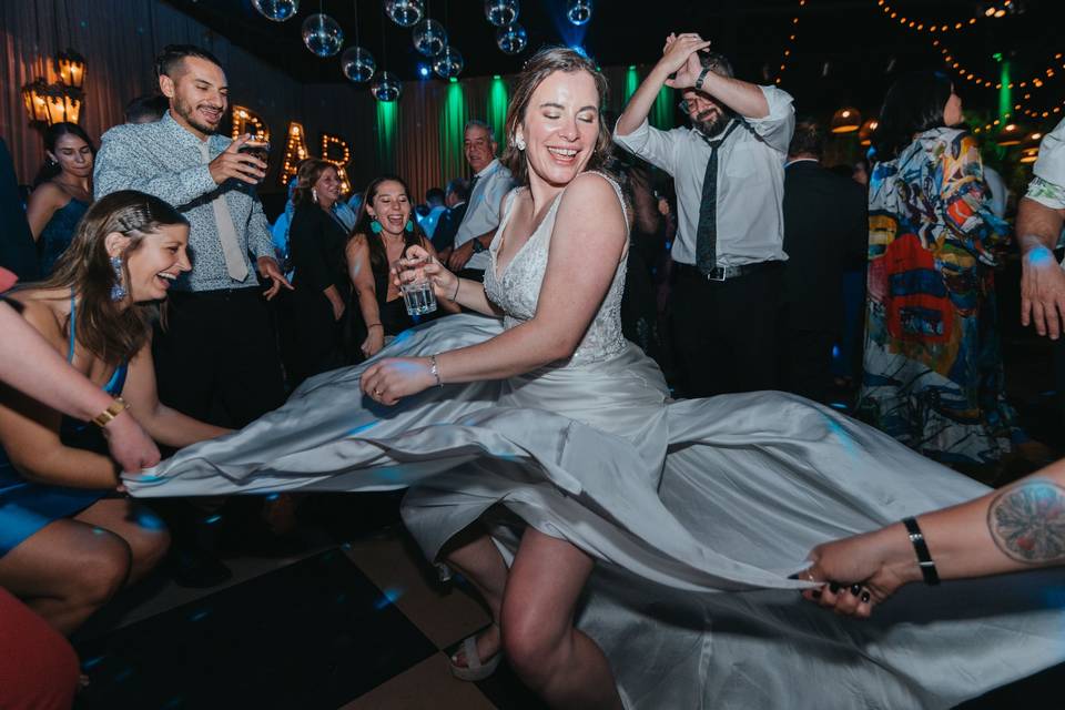 La mariée met le feu !