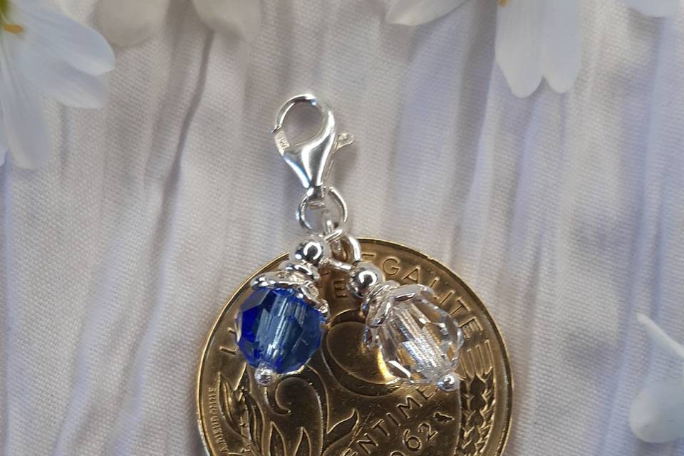 Charm saphir