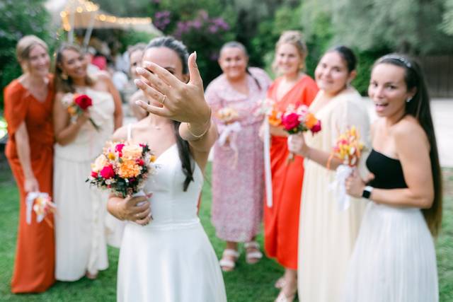 La bague de la mariée