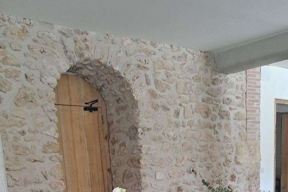Décoration de chaise et table