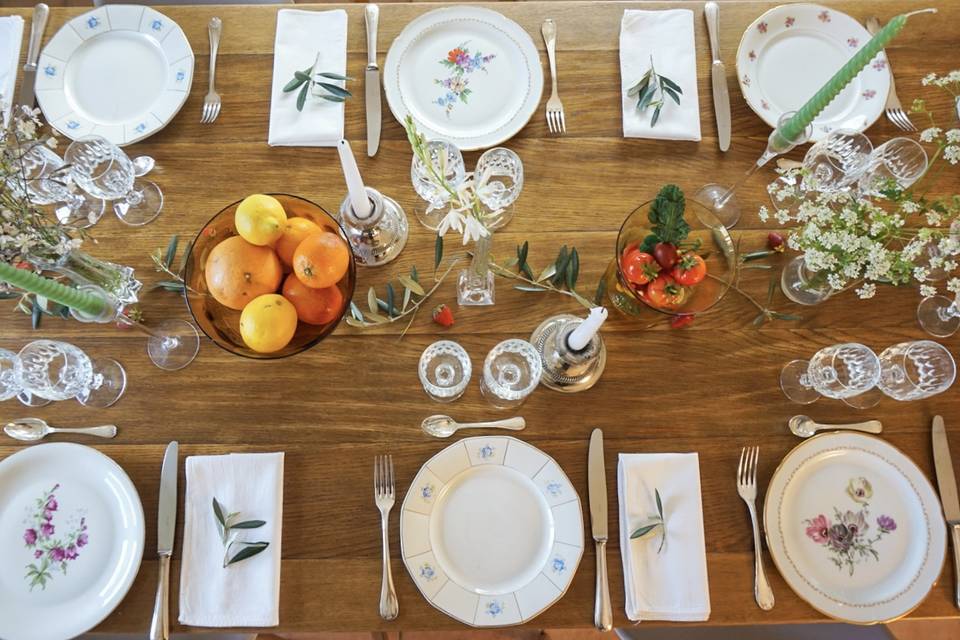 Table printanière