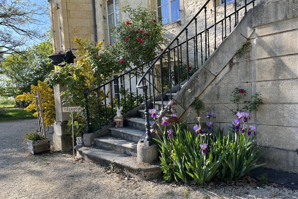 Acces accueil chateau