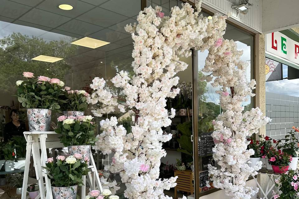 Arche fleurs