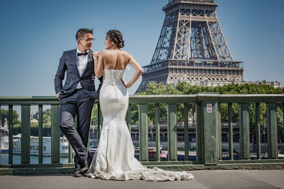 Wedding Photo in Paris