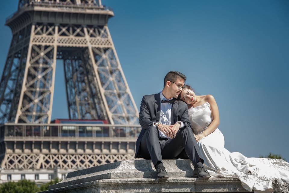 Wedding Photo in Paris