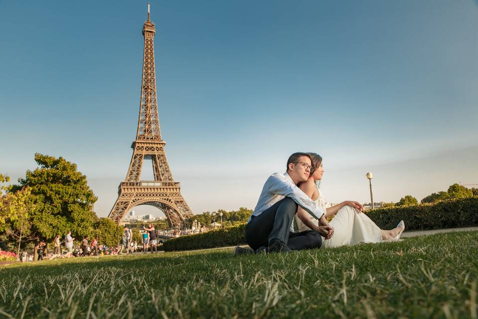 Wedding Photo in Paris