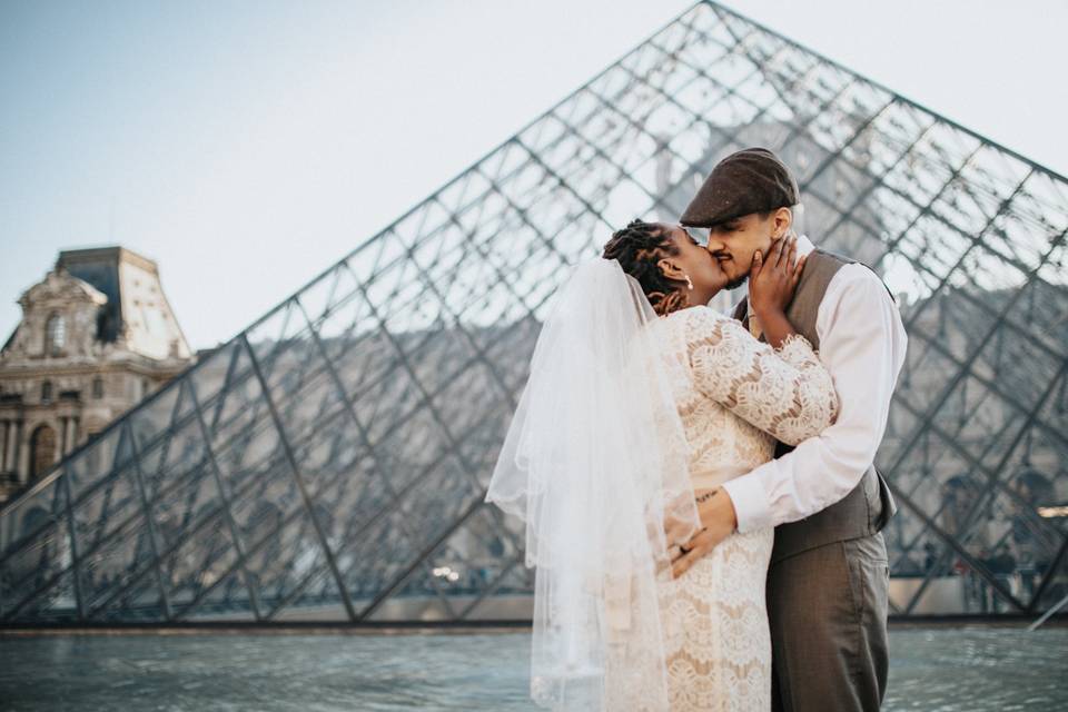 Wedding Photo in Paris