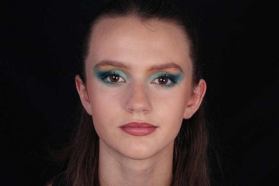 Maquillage Léa (thème coloré)