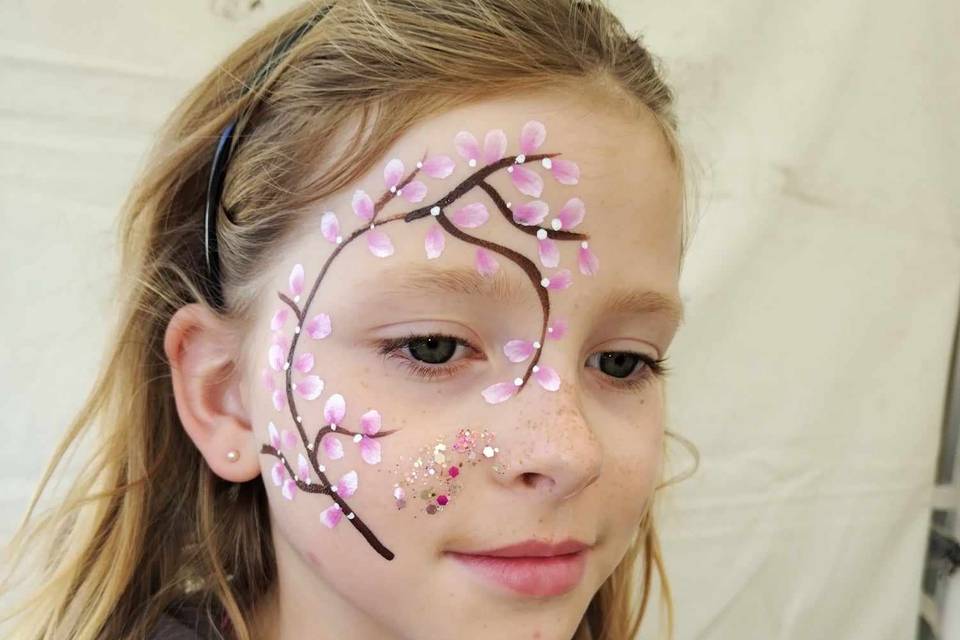 Maquillage cerisier du Japon