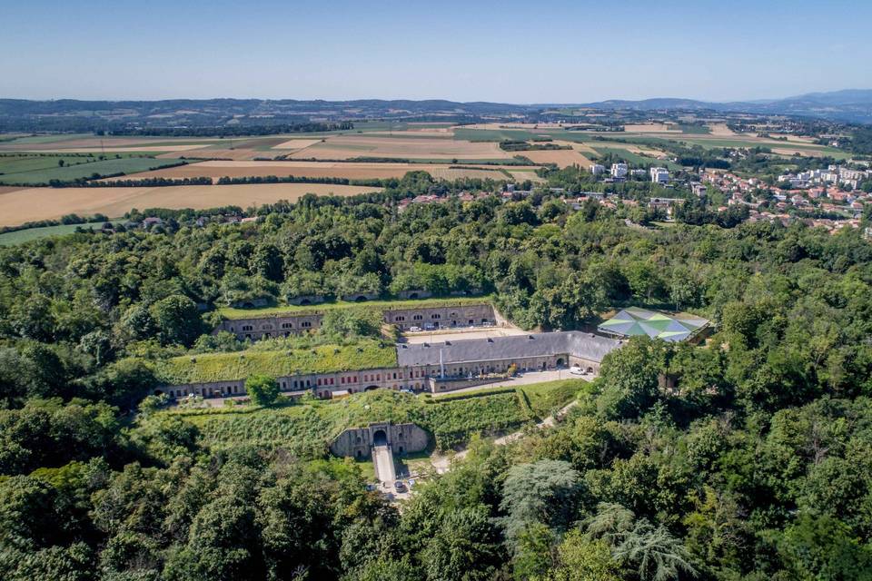 Fort de Feyzin - Drone