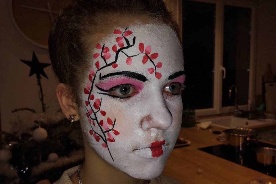 Maquillage geisha