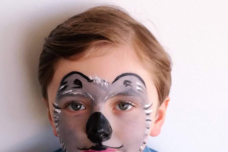 Maquillage koala