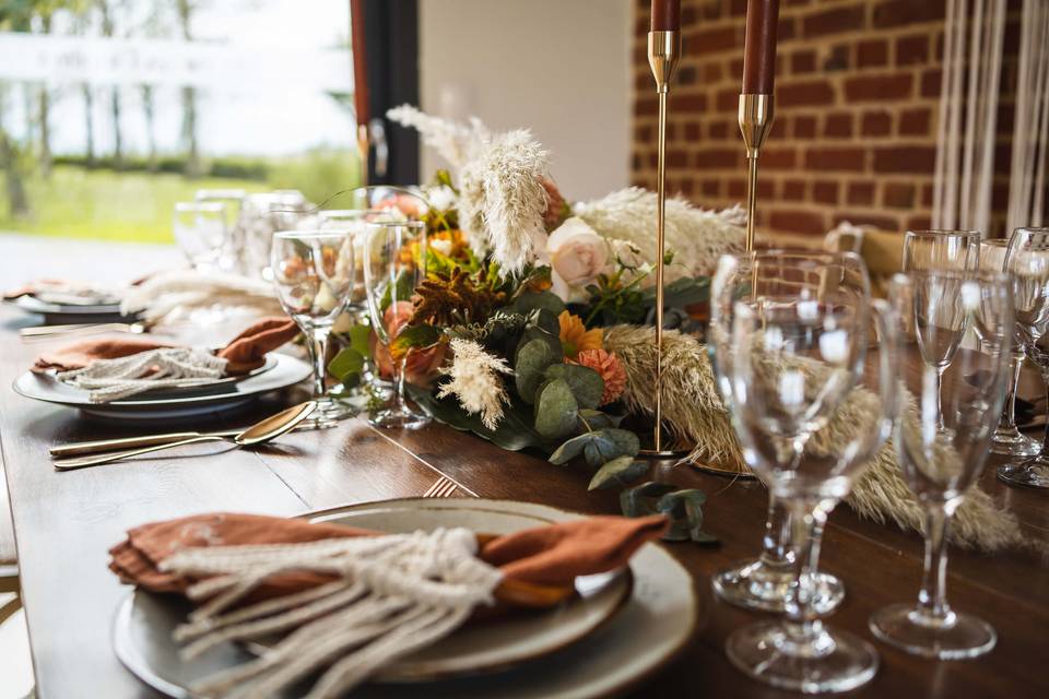 Table boho