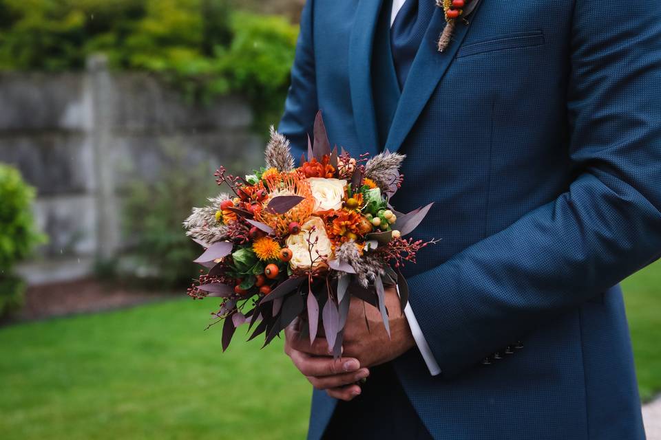 Remise du bouquet