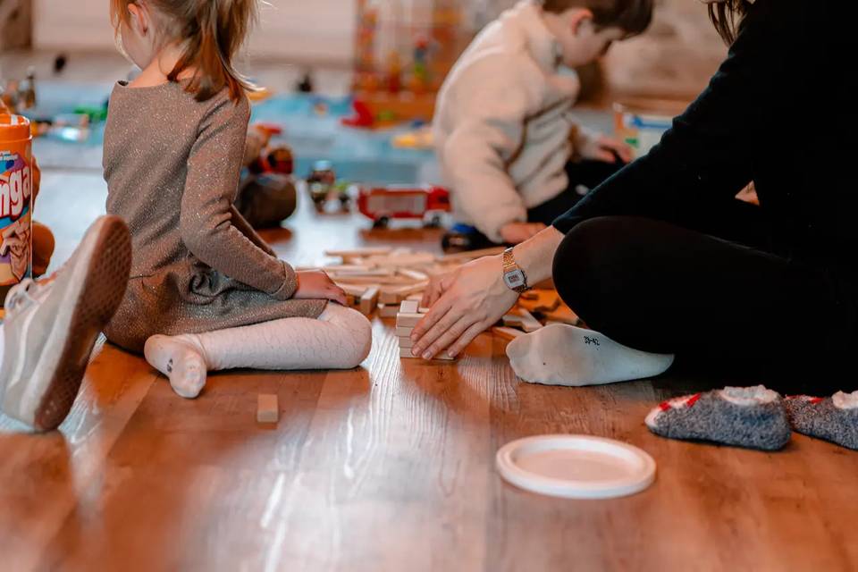 Jeux avec les plus peti