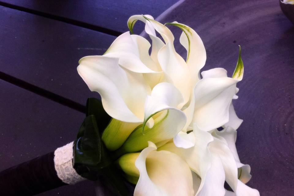 Bouquet de mariée callas