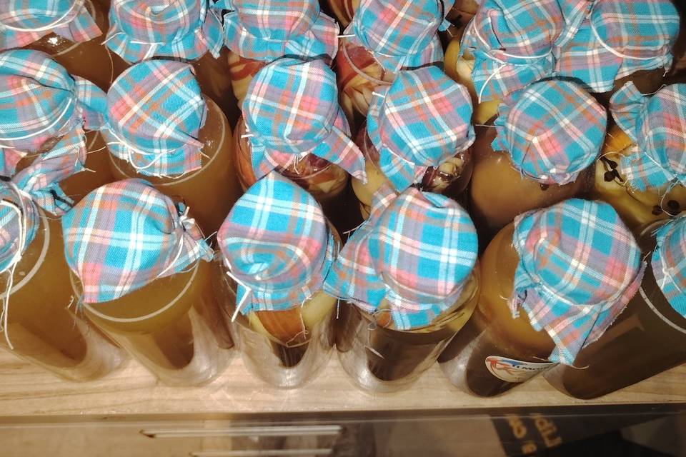 Bouteille cadeau invitées