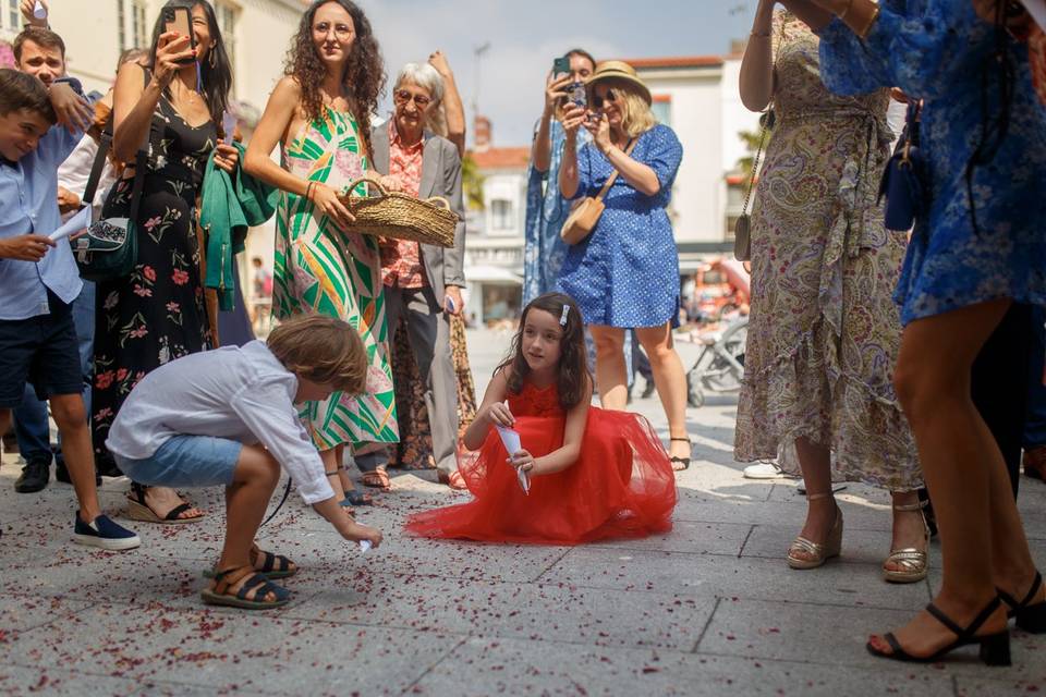 Enfants à la mairie