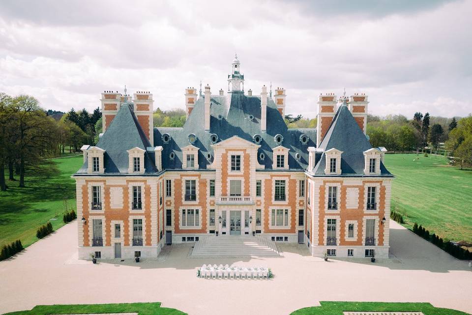 Le château sous la neige