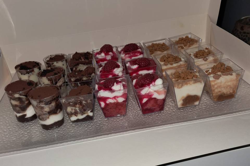 Verrines sucrees fait maison