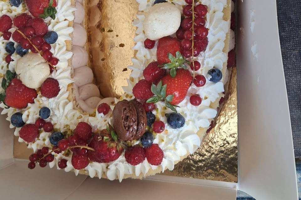 Number cake