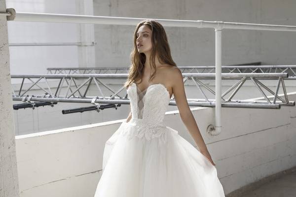 Robe princesse en tulle MODECA