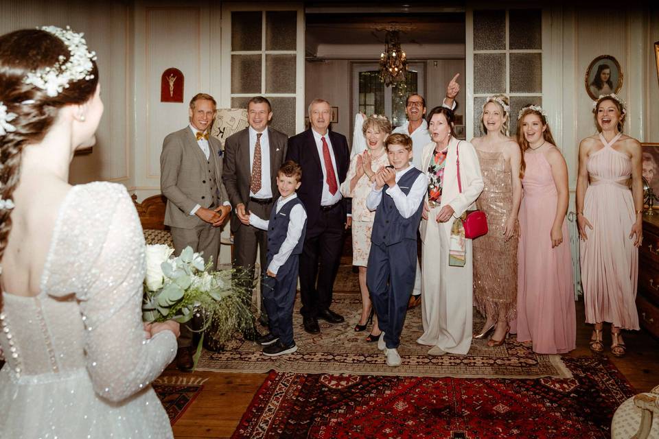 Mariage dans un château