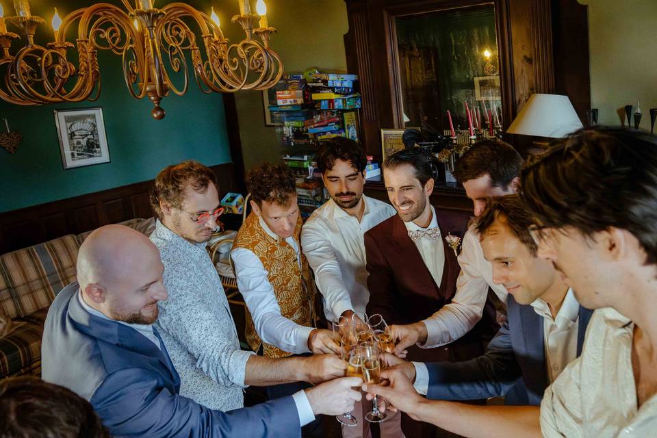 Mariage dans un château