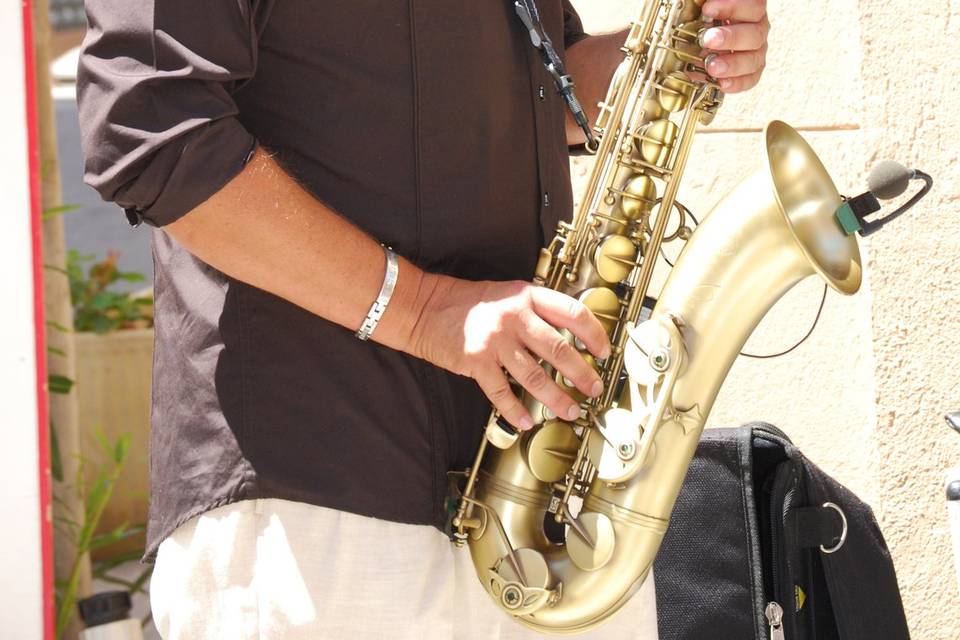 Saxophoniste Colard Philippe