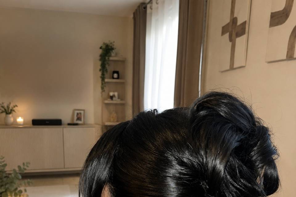 Chignon banane