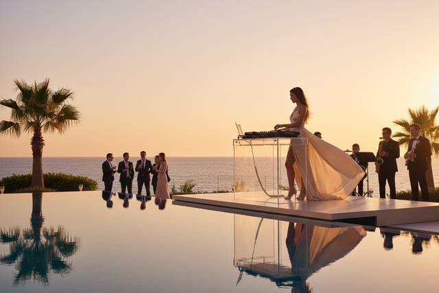 DJ sunset