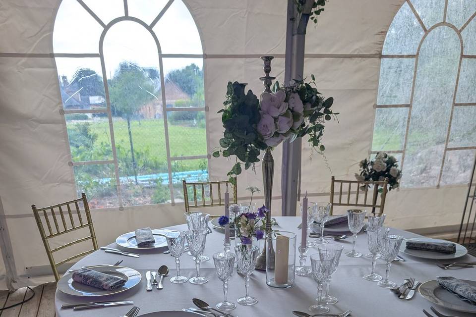 Dressage de table