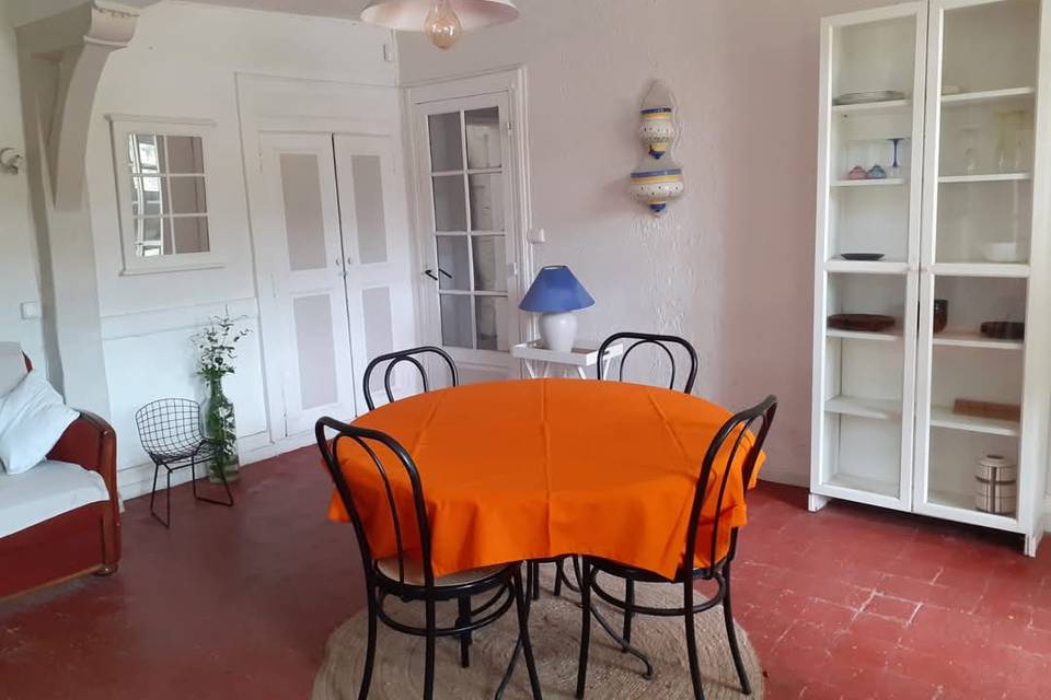 Salon gîte
