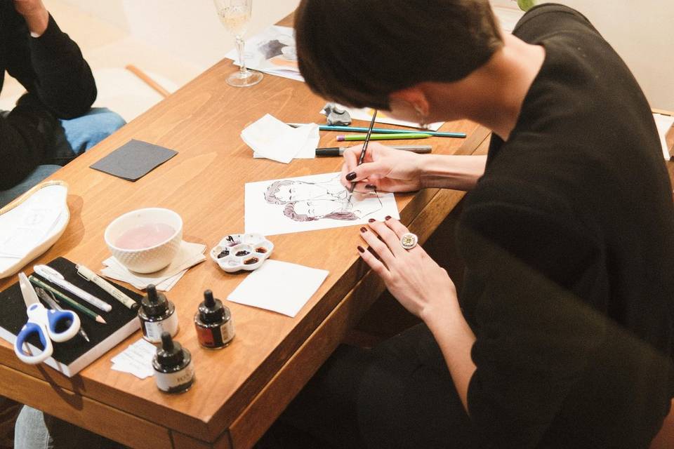 Soirée de live-sketching