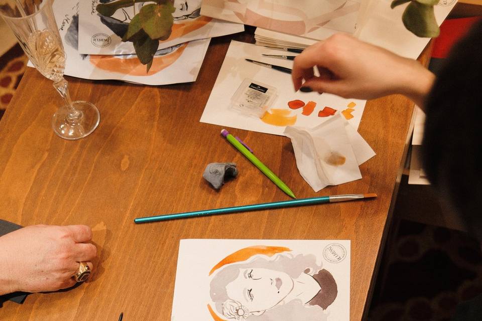 Soirée de live-sketching