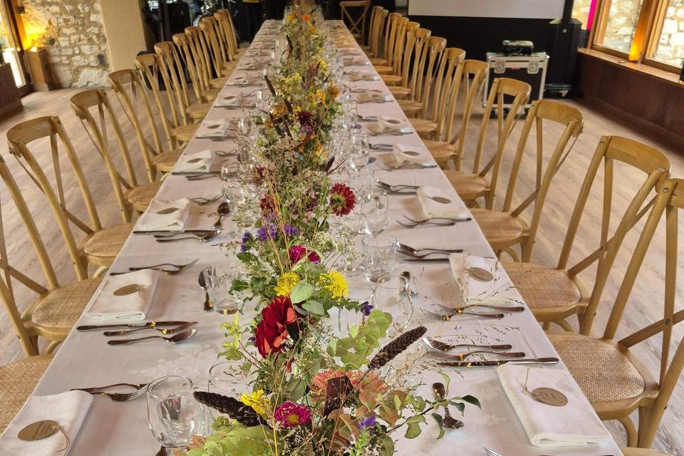 Décor table