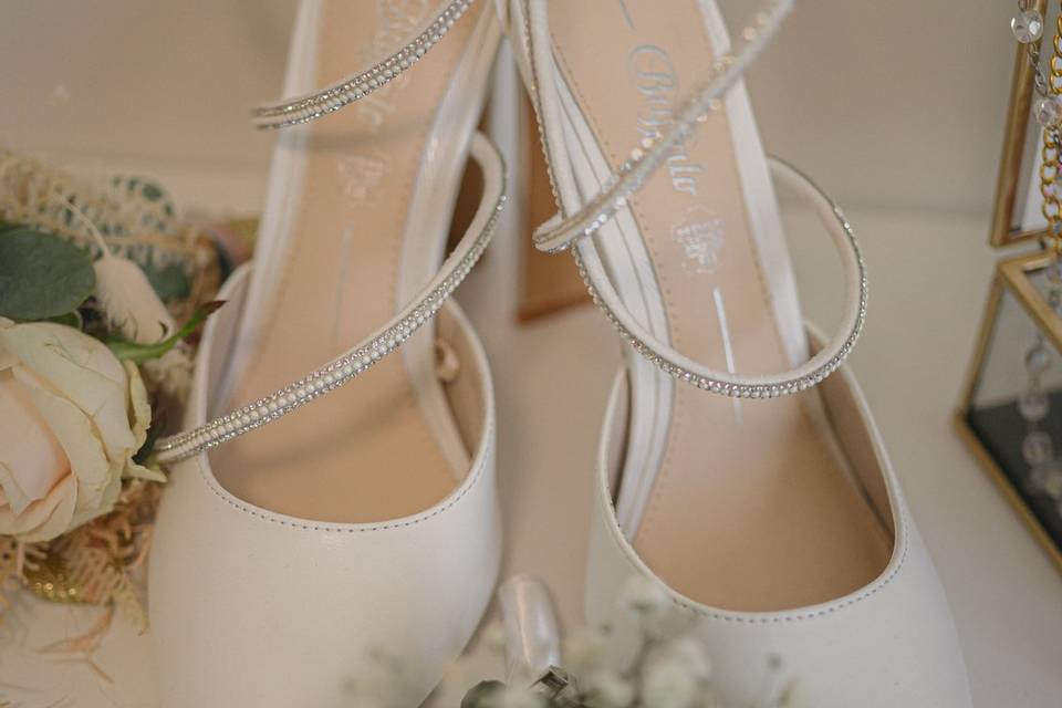 Chaussures accessoires mariée