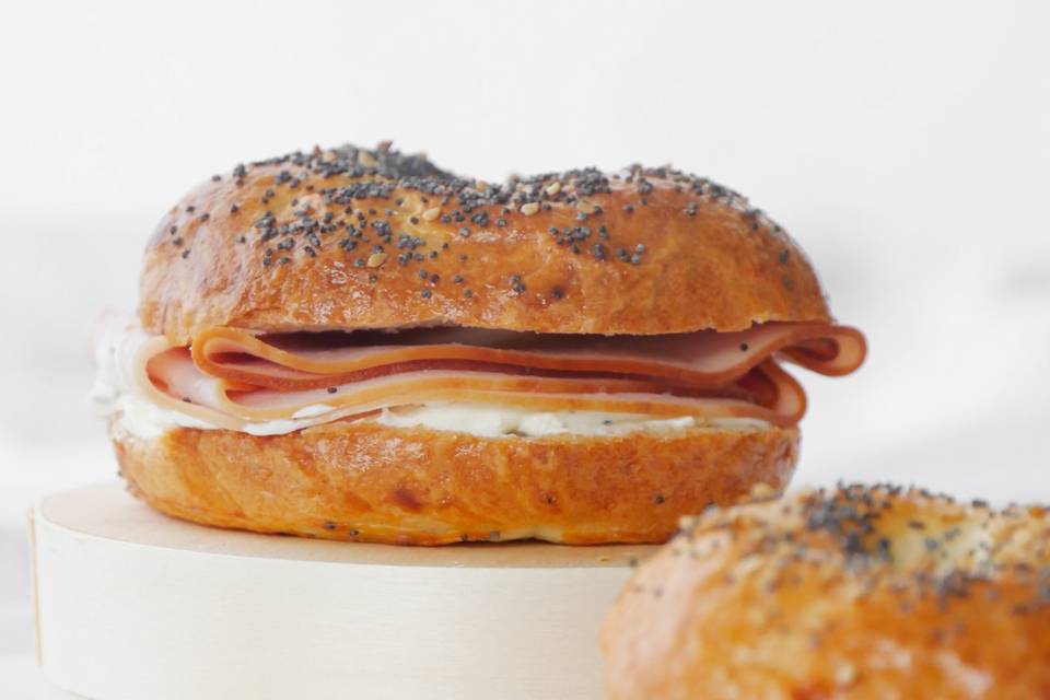 Mini bagel dinde
