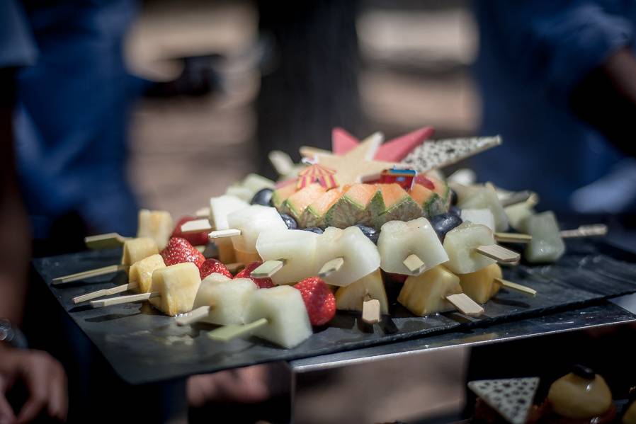 Brochette de fruits