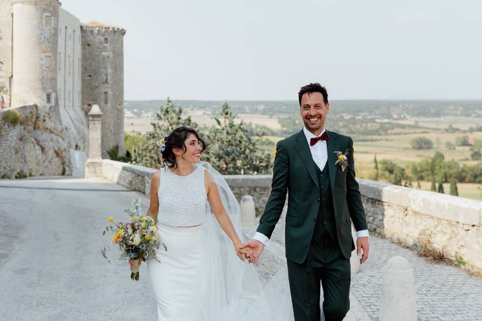 Mariage religieux à Lussan