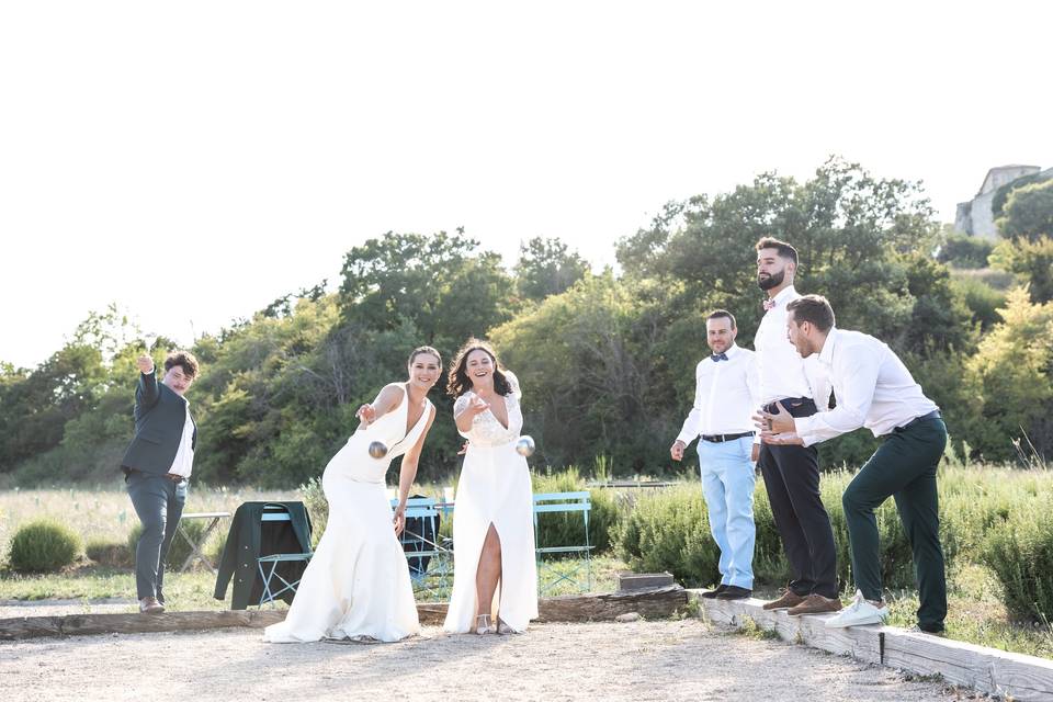 Pétanque nuptiale