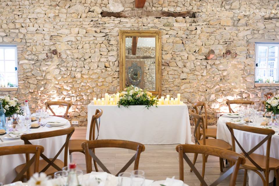 Salle de réception (grange)