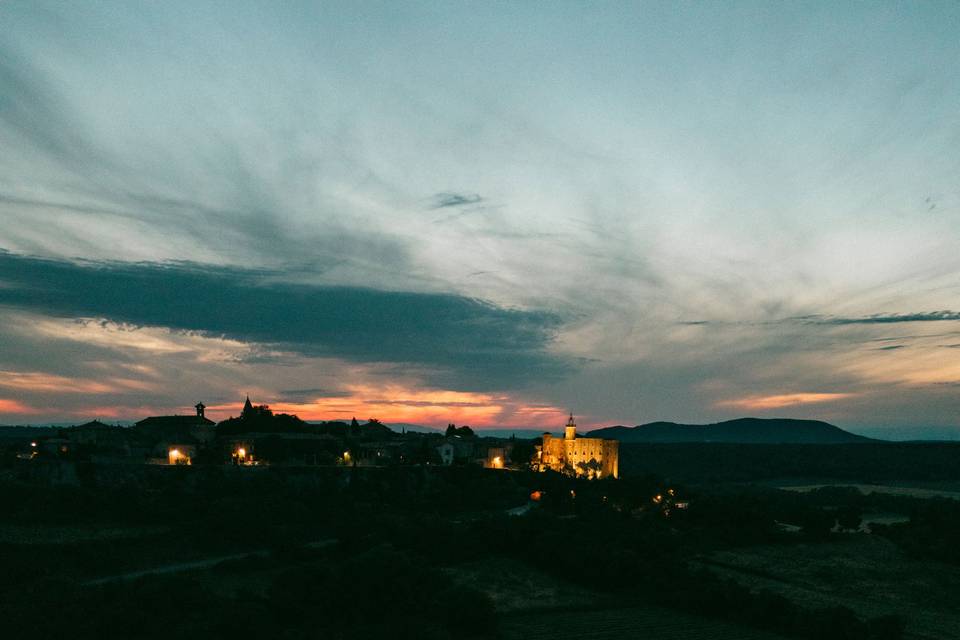 By night