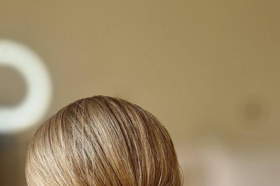 Chignon mariée