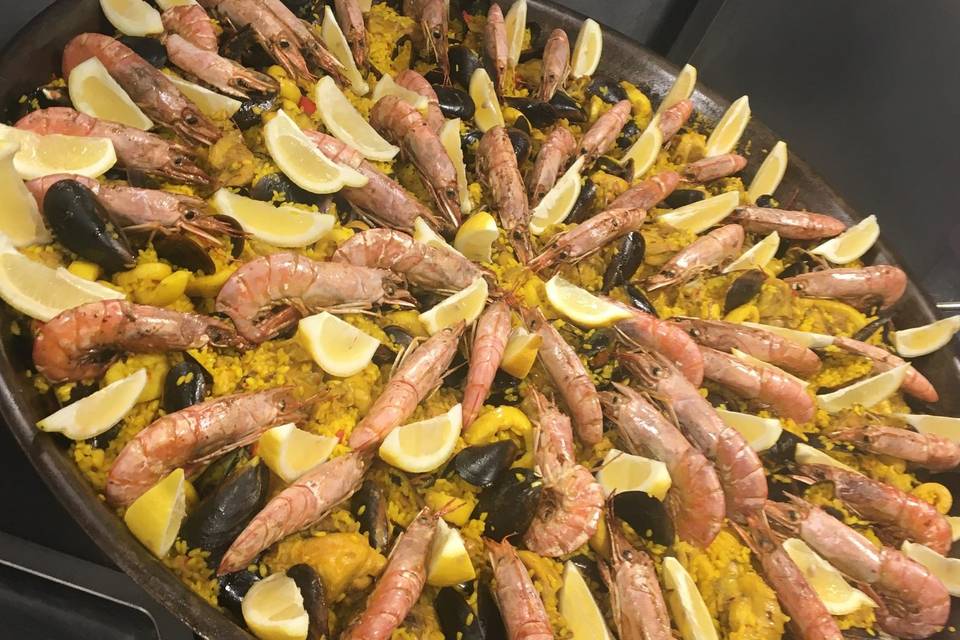 Paella à partir de 30 pers.